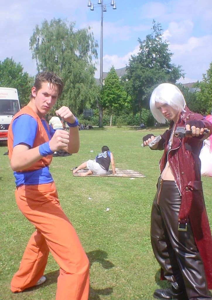 Cosplay-Cover: Ein Früherer Schüler von Muten-Roshi