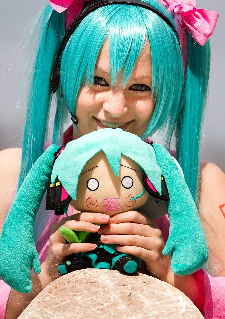 Cosplay-Cover: Hatsune Miku [Project Diva Yukata Outfit]