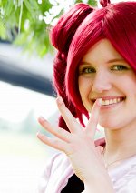 Cosplay-Cover: Blödelein mit der Teto Wig