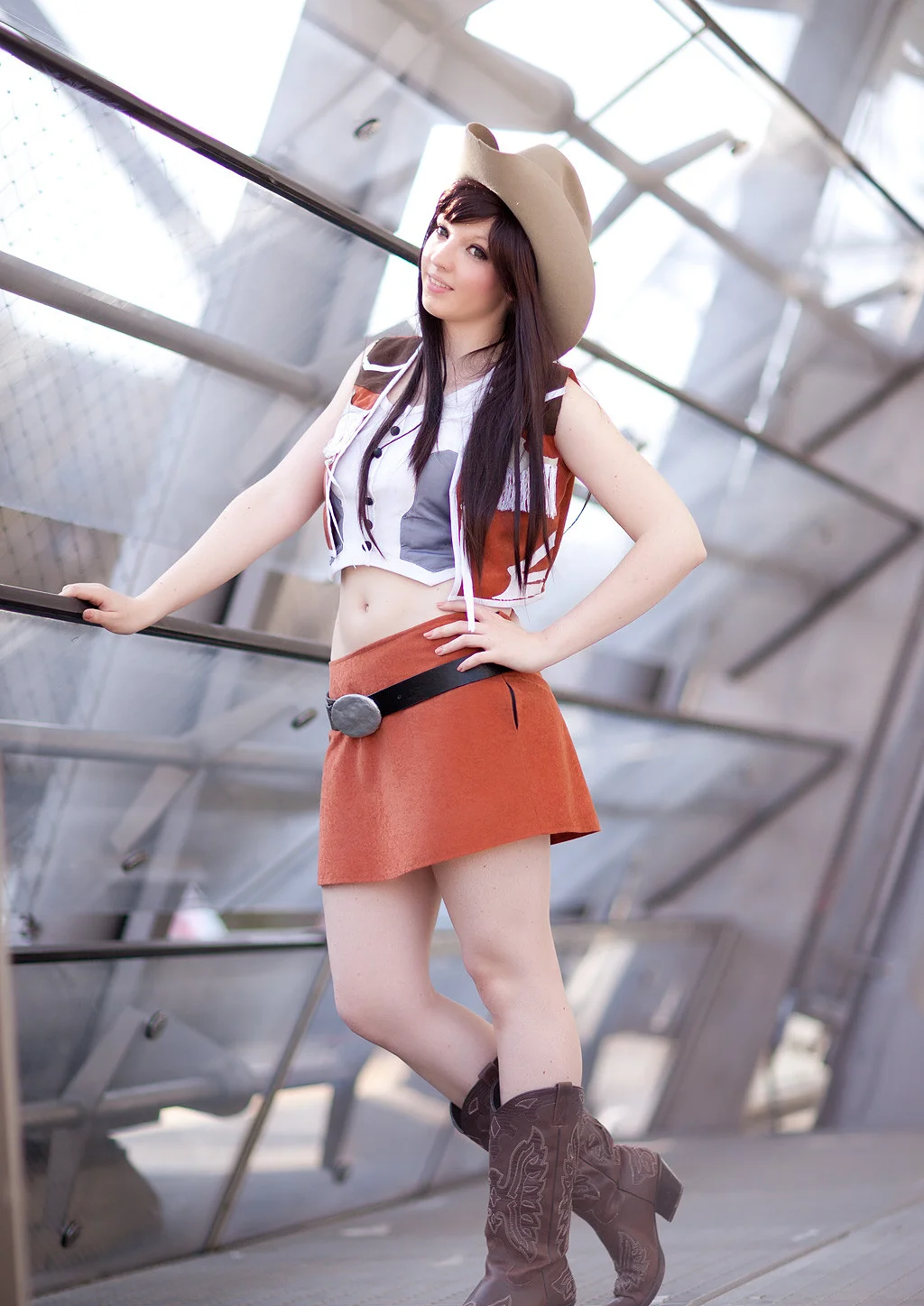 Cosplay-Cover: Tifa [Cowgirl] Crisis Core