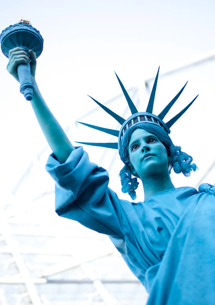 Cosplay-Cover: Miss Liberty [Wahrzeichen / New York]