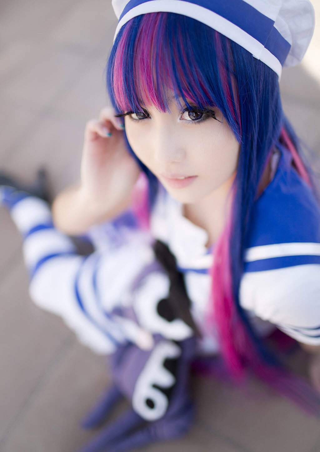 Cosplay-Cover: Anarchy Stocking [Catfight Club]