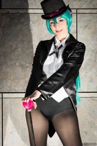 Cosplay-Cover: Miku Hatsune (Project Diva 2nd Magician)