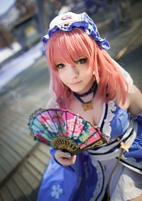 Cosplay-Cover: Yuyuko Saigyouji *Saqura*