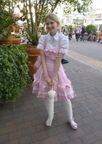 Cosplay-Cover: Rosa Polka Dot Lolita