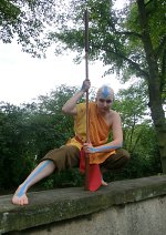 Cosplay-Cover: Aang (Buch 3)