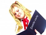 Cosplay-Cover: Misa Amane (School-Outfit)