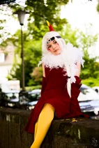 Cosplay-Cover: Hawkmon [Gijinka]