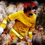 Cosplay: Kagami Taiga [Fire Fighter]