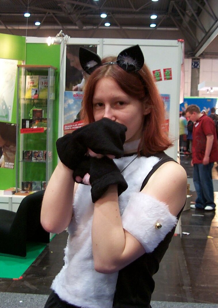 Cosplay-Cover: Katzenmädchen