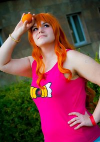 Cosplay-Cover: Nami Before Dress Rosa