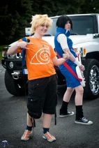Cosplay-Cover: Uzumaki Naruto [Rockband Artbook]