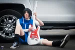 Cosplay-Cover: Uchiha Sasuke [Rockband artbook]