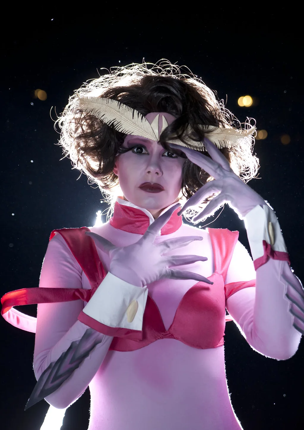 Cosplay-Cover: Doom & Gloom Girl (pink)