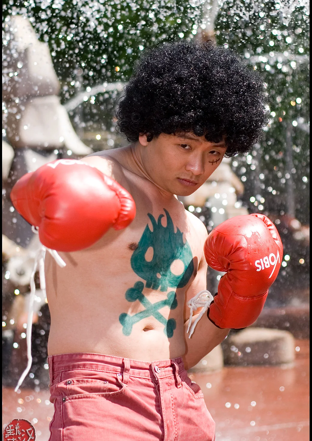 Cosplay-Cover: Monkey D. Luffy [AfroLuffy]