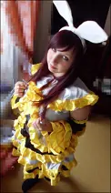 Cosplay-Cover: Rin Kagamine (Kleid)