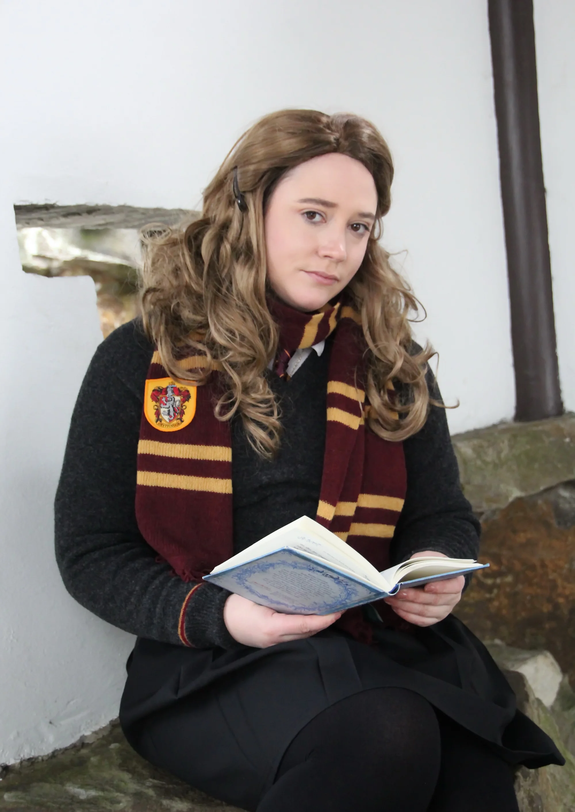 Cosplay-Cover: Hermine Granger (Schuluniform)