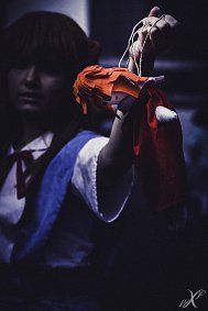 Cosplay-Cover: Asuka Souryu Langley (school uniform)