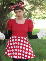 Cosplay-Cover: Minnie Mouse (menschliche Version)