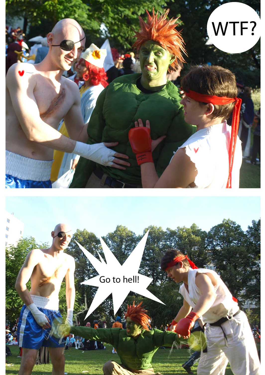 Cosplay-Cover: Teenage Blanka