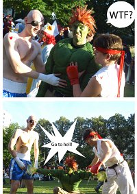 Cosplay-Cover: Teenage Blanka