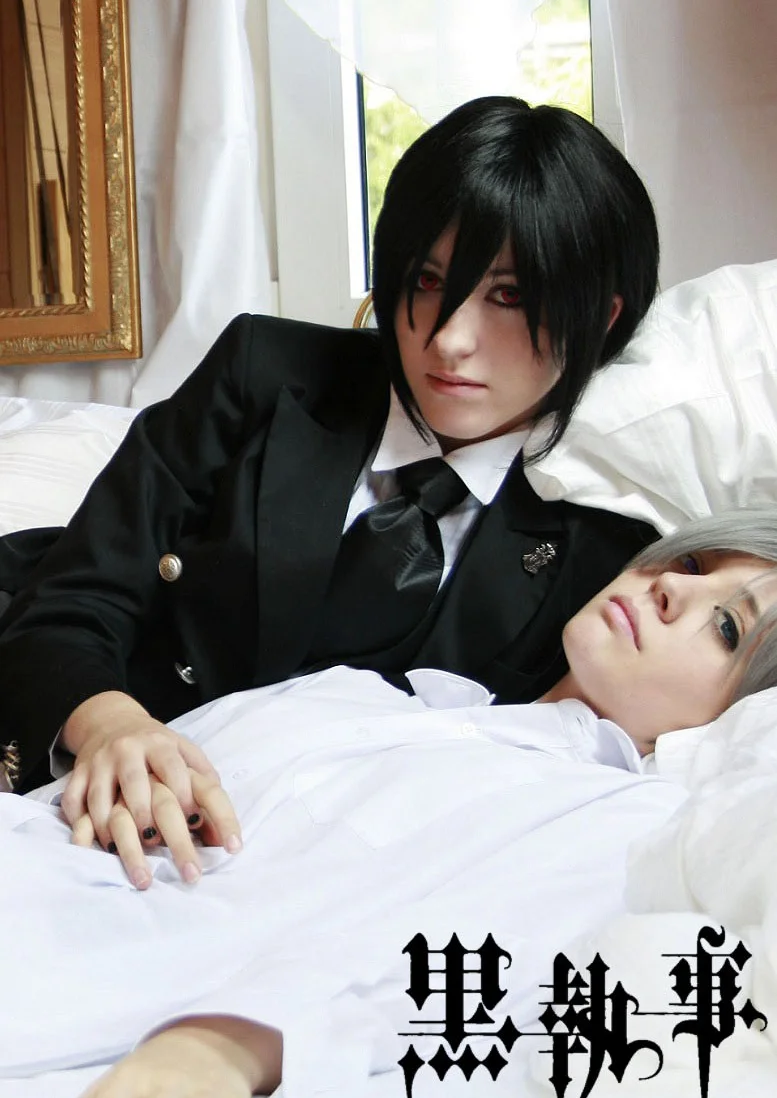 Cosplay-Cover: Ciel Phantomhive [Nachthemd]