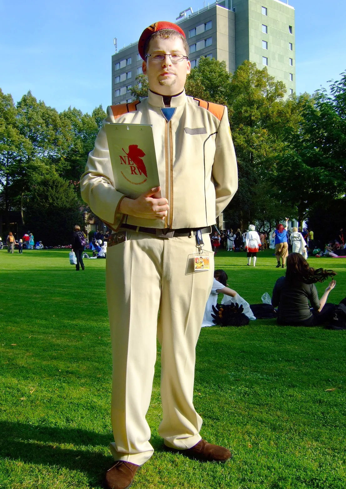 Cosplay-Cover: NERV-Crewman