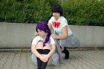 Cosplay-Cover: Yoruichi Shihōin [Seifuku]