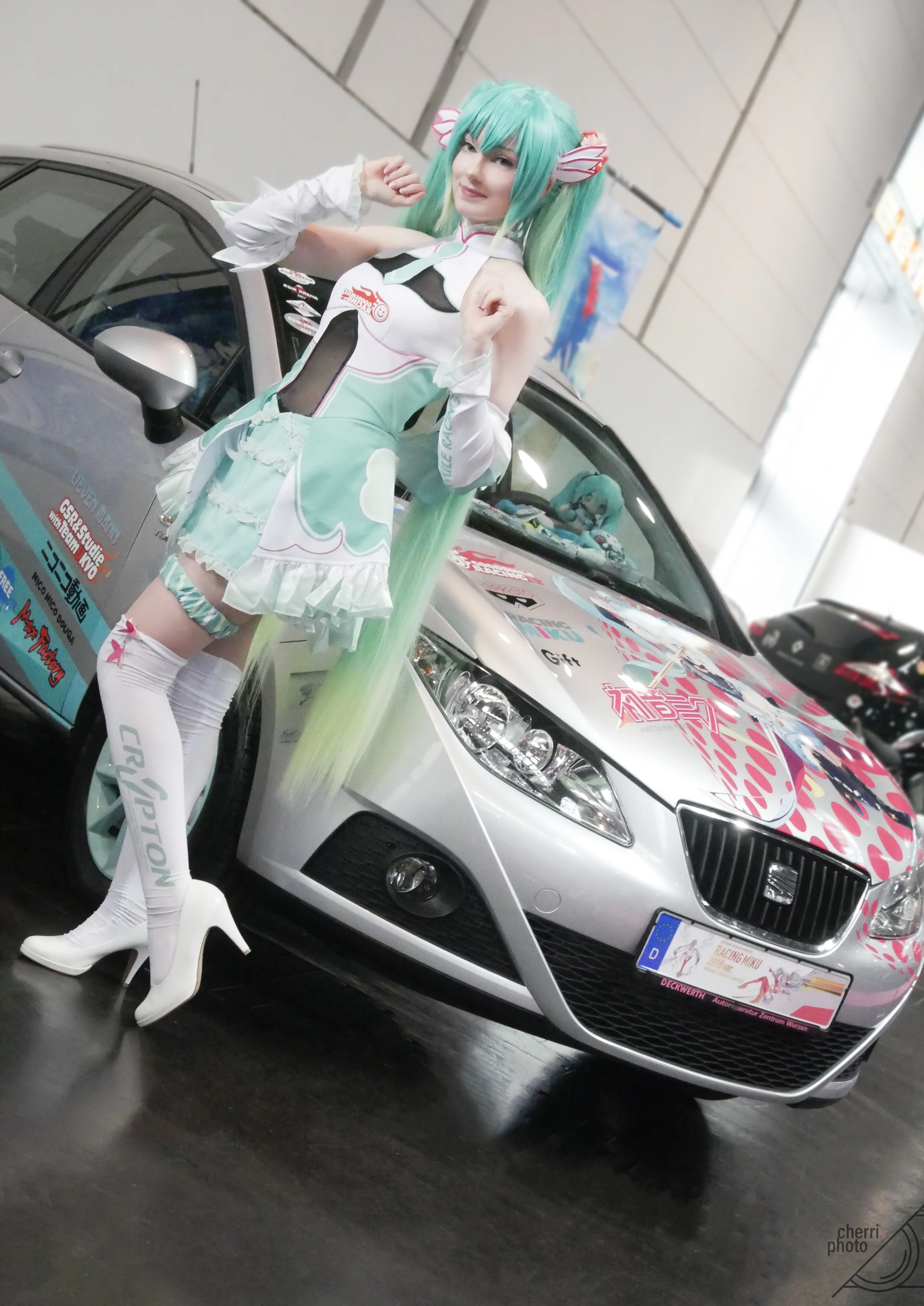 Cosplay-Cover: Hatsune Miku Racing 2017