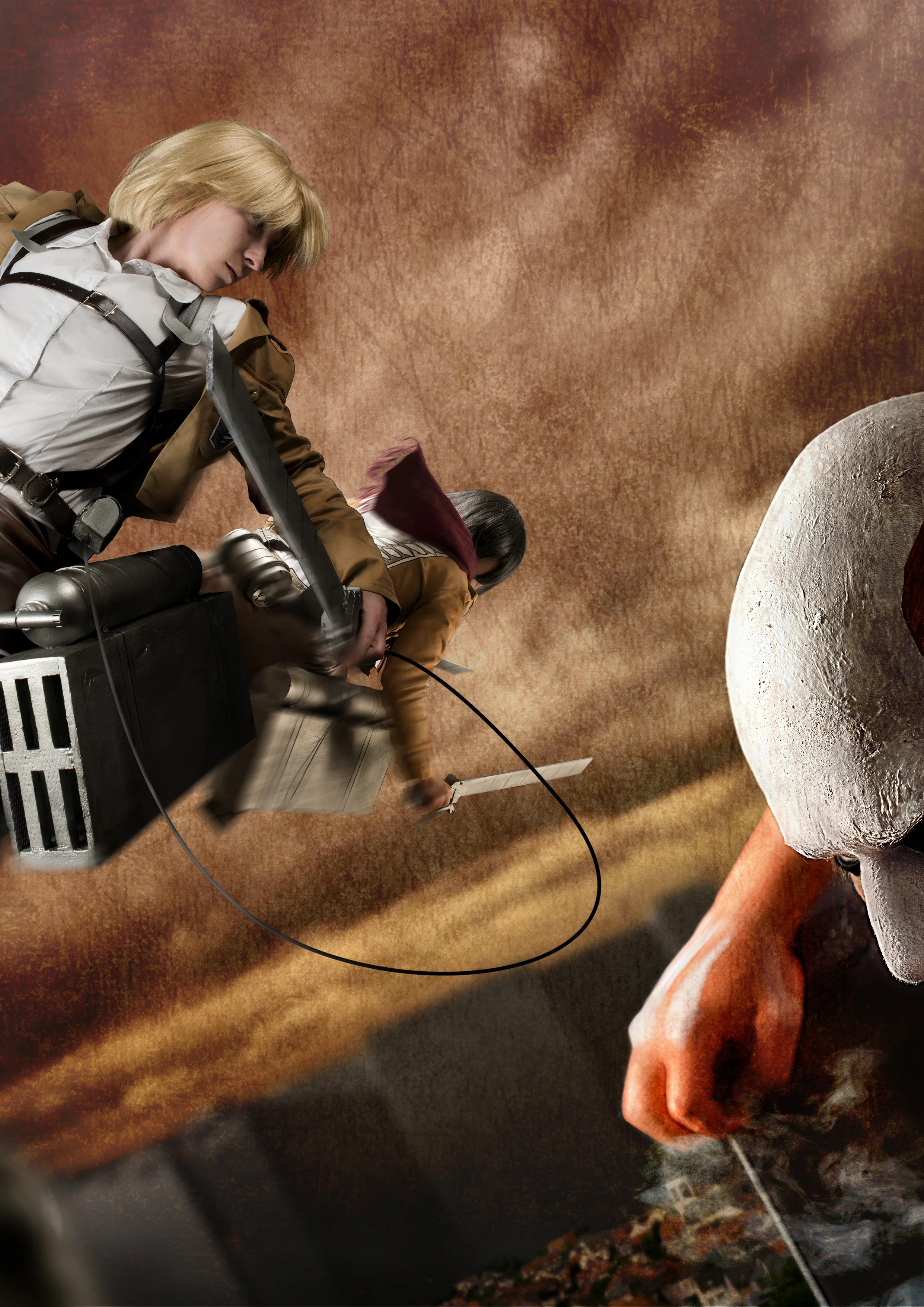 Cosplay-Cover: Armin Arlert [Scouting Legion]