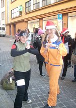 Cosplay-Cover: Naruto (Sexy no Jutsu + Weihnachtsmütze)