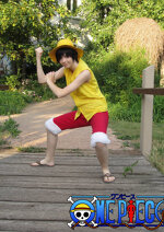 Cosplay-Cover: Monkey D. Ruffy [[Marineford]]