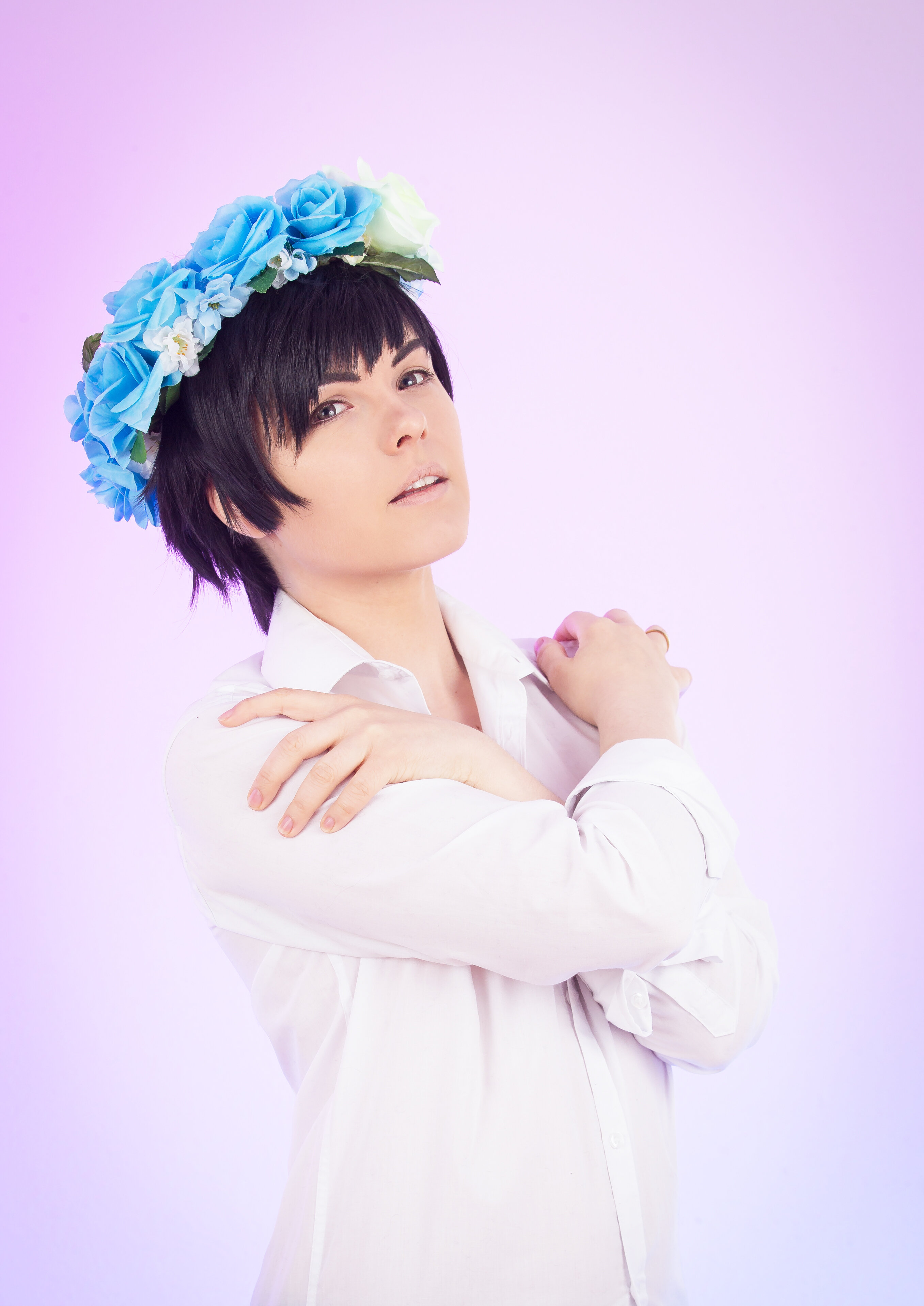 Cosplay-Cover: Yuuri Katsuki ~ Flower Crown