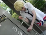 Cosplay-Cover: England - Union Jack Boxer Shorts