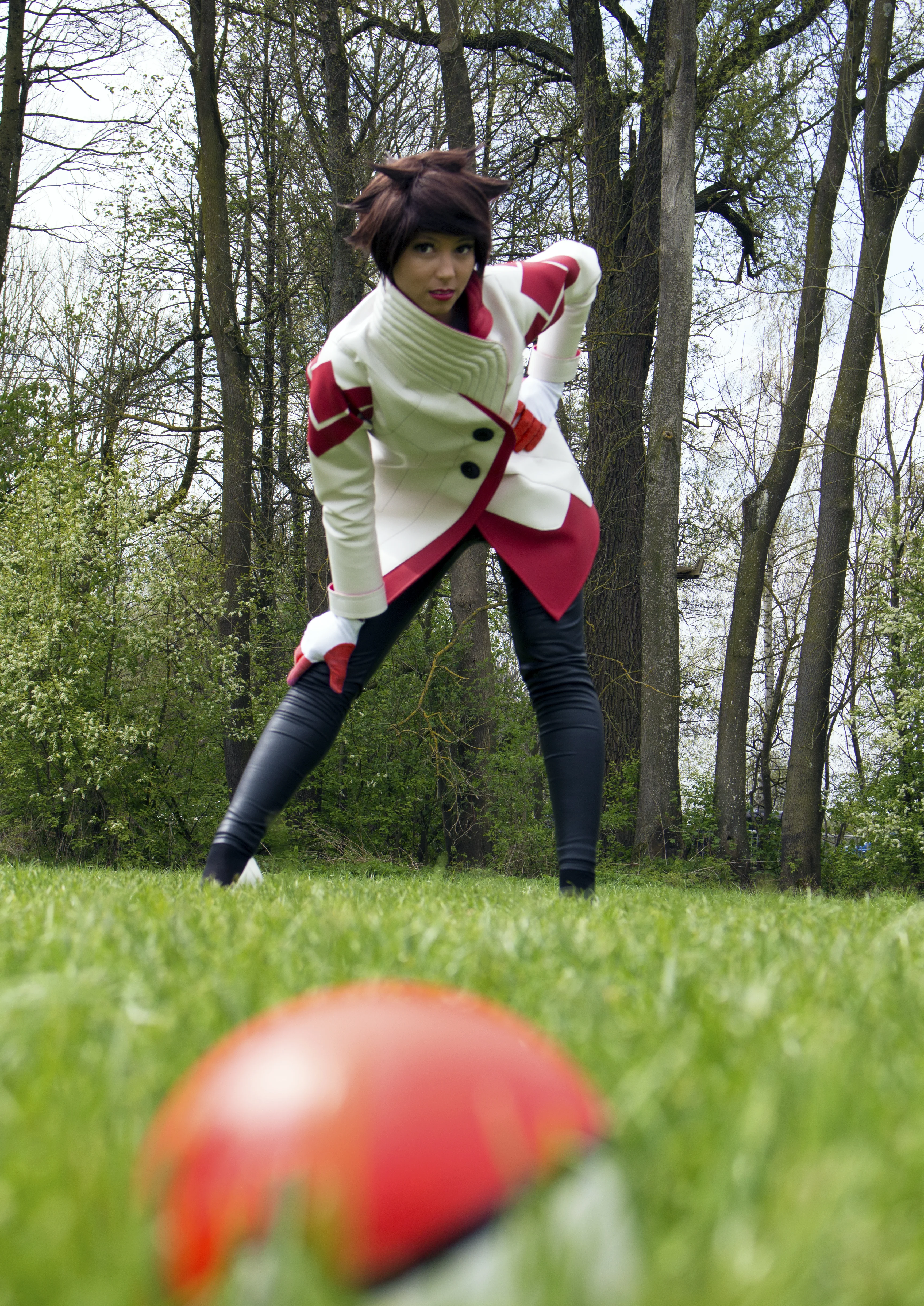 Cosplay-Cover: Candela [Pokemon Go Team Valor]
