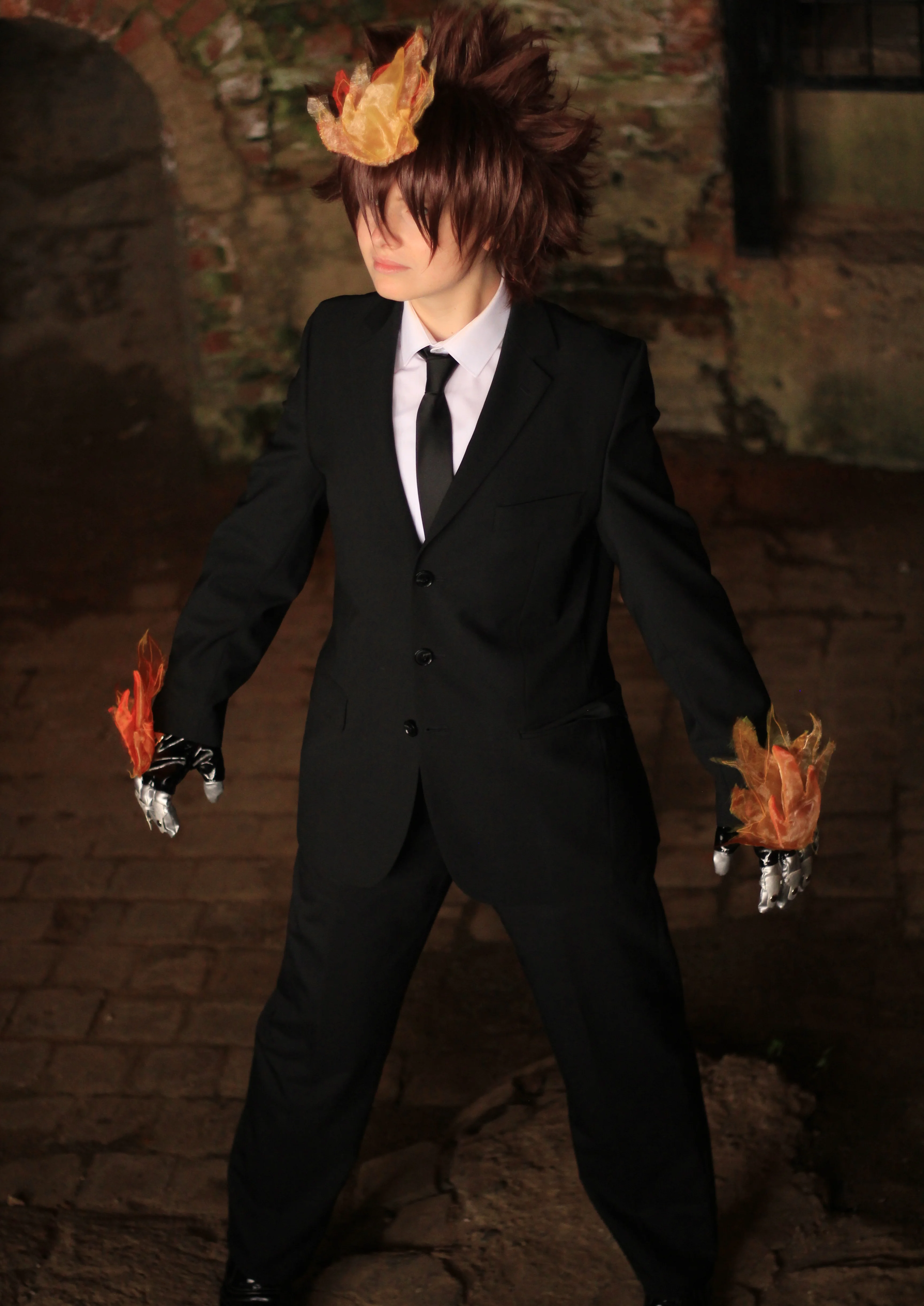 Cosplay-Cover: Tsunayoshi Sawada [Battle Choice Suit]