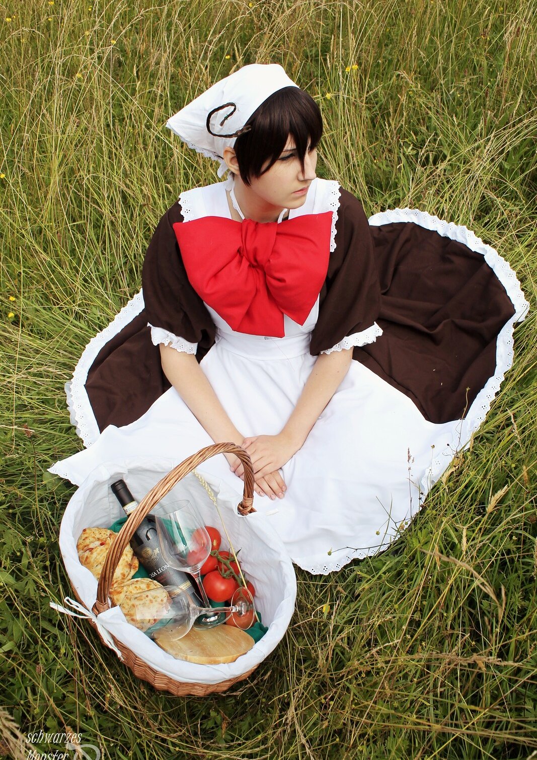 Cosplay-Cover: Chibi! Romano [Maid]