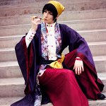 Cosplay: Hakutaku [Kimono Artwork]