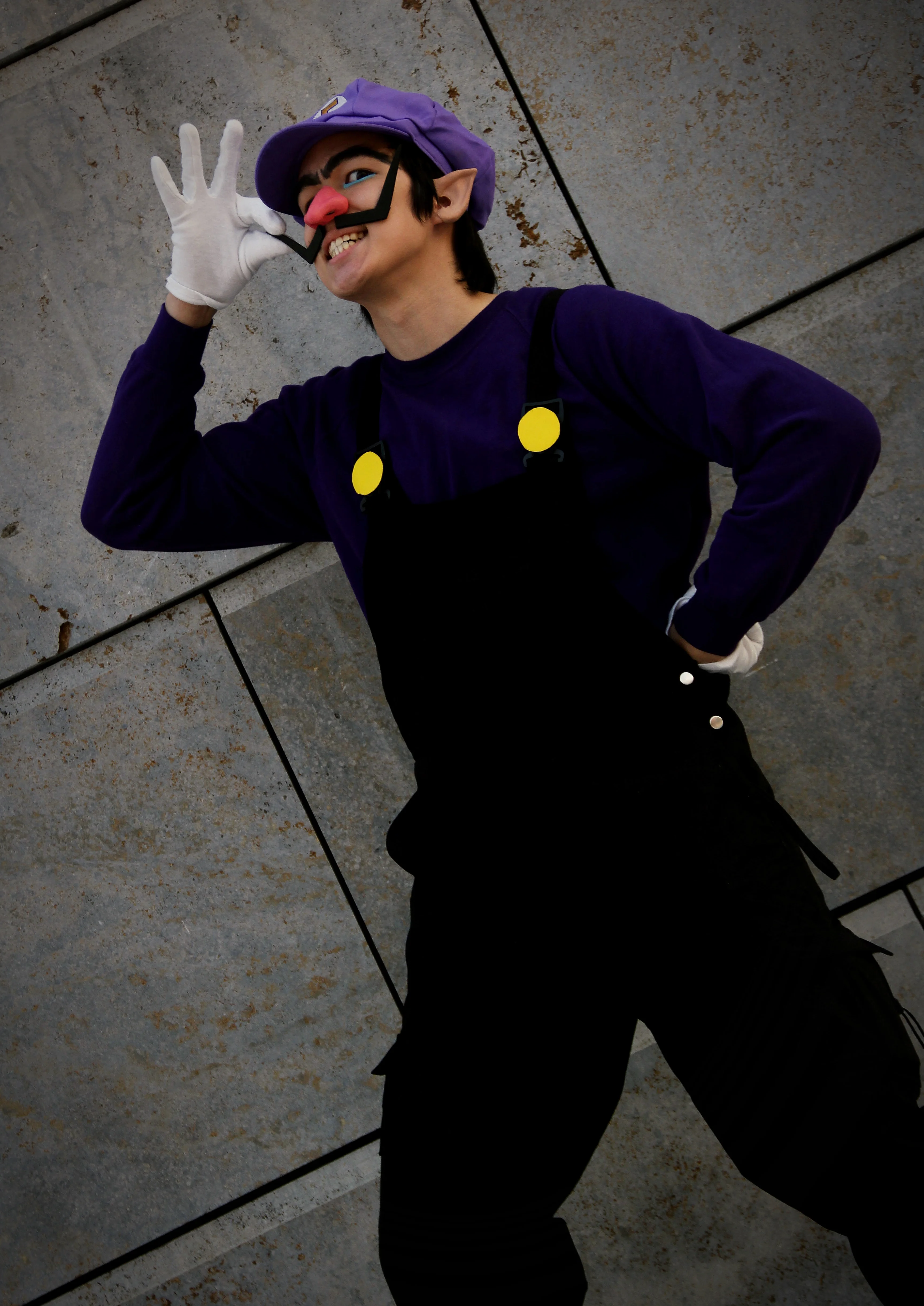 Cosplay-Cover: Waluigi