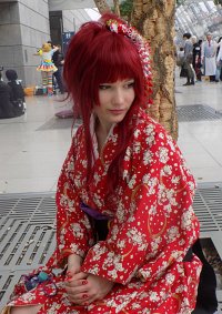 Cosplay-Cover: Erza in Furisode