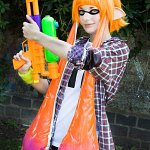 Cosplay: Orange Inkling (Splatoon)