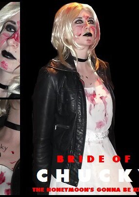 Cosplay-Cover: Tiffany (Bride of Chucky)