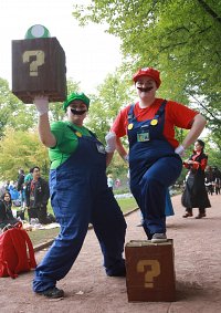 Cosplay-Cover: Luigi