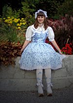 Cosplay-Cover: off-brand blaue  Country Lolita