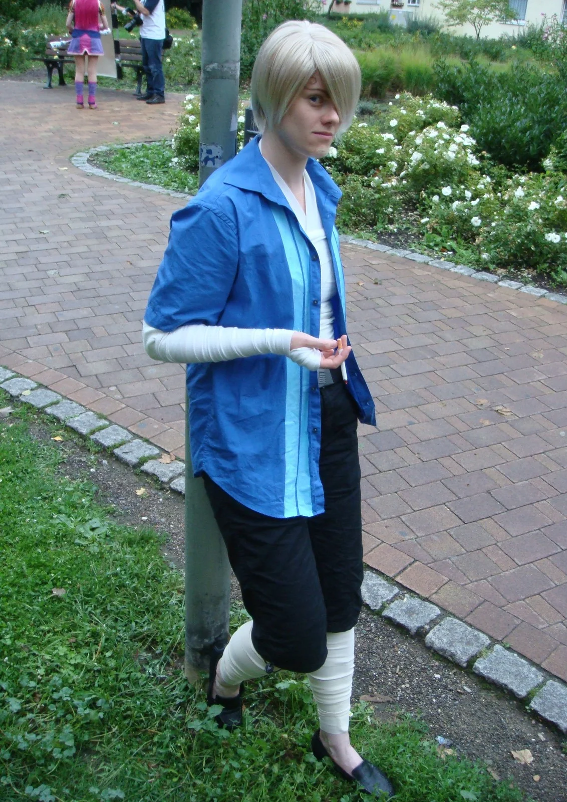 Cosplay-Cover: Sanji (Skypia - nach Enels Angriff)