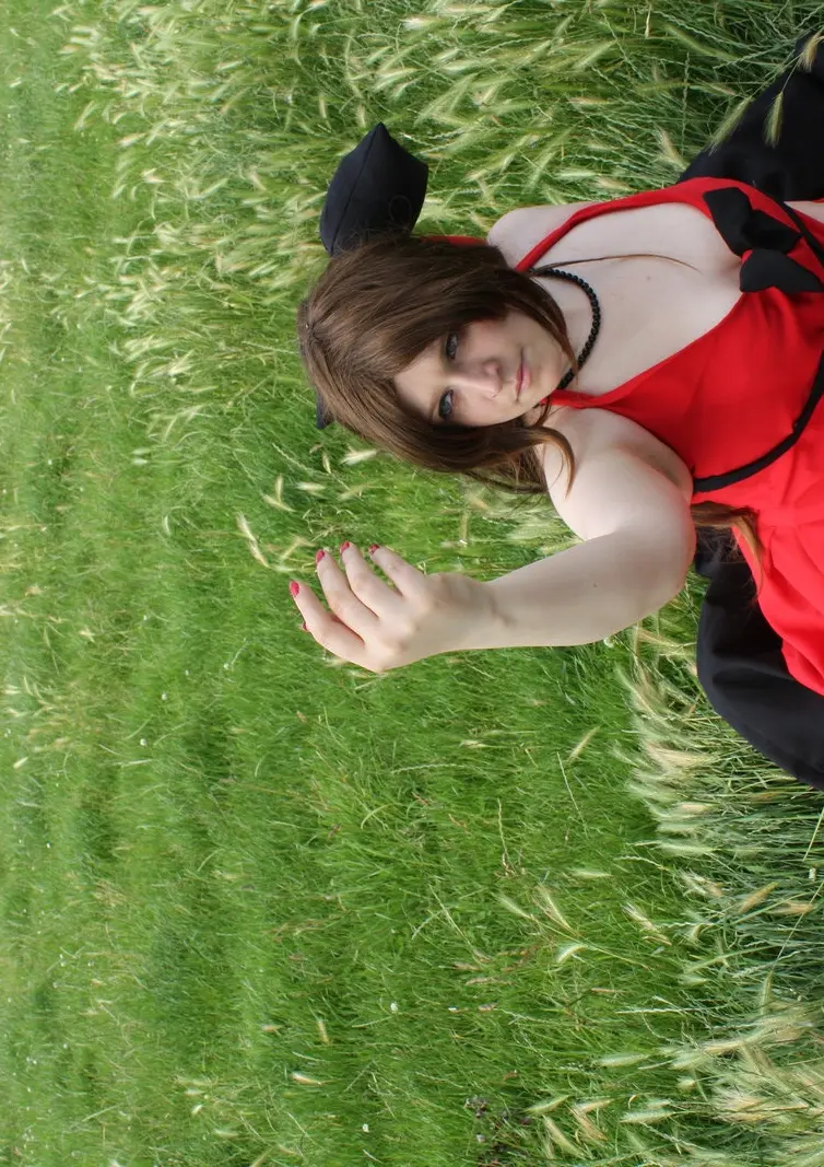 Cosplay-Cover: Haru Miura Red-Dress {Fanart}
