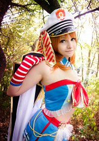 Cosplay-Cover: Honoka Kousaka [Marine / Navy / Heart to Heart]