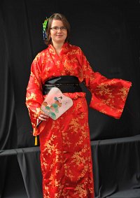 Cosplay-Cover: Kimono girl