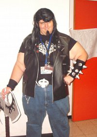 Cosplay-Cover: Eddie Riggs (Brütal Legend)