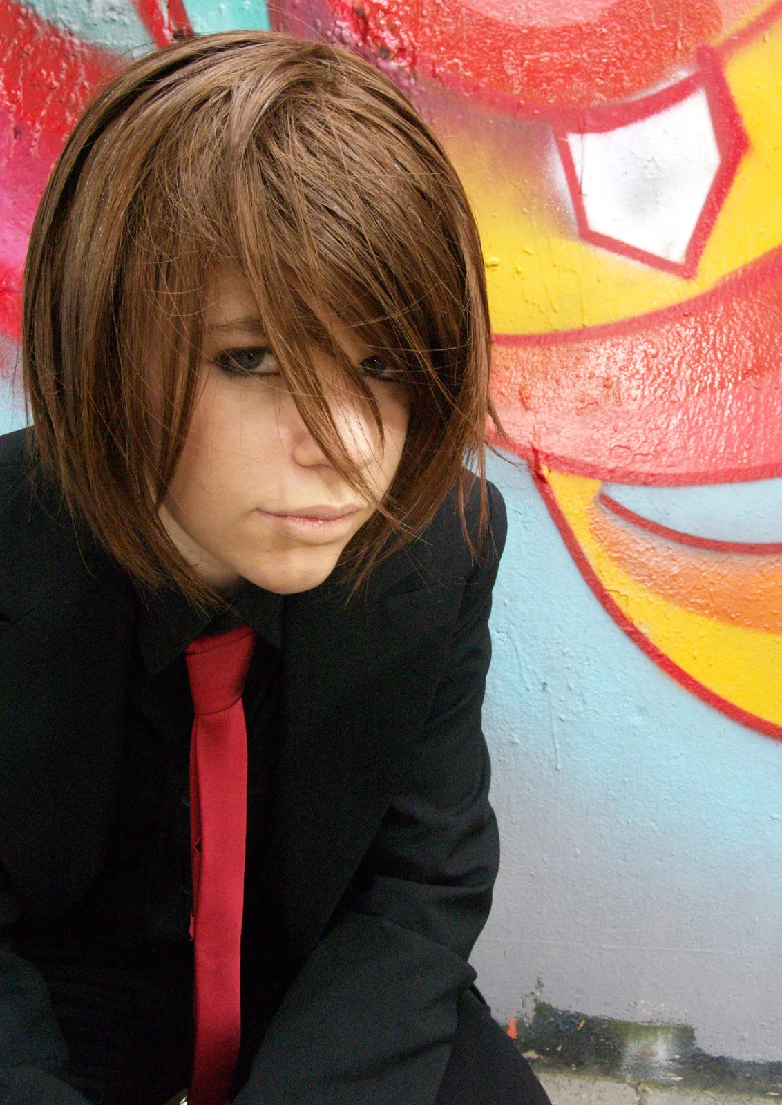 Cosplay-Cover: Light Yagami (Black Version)